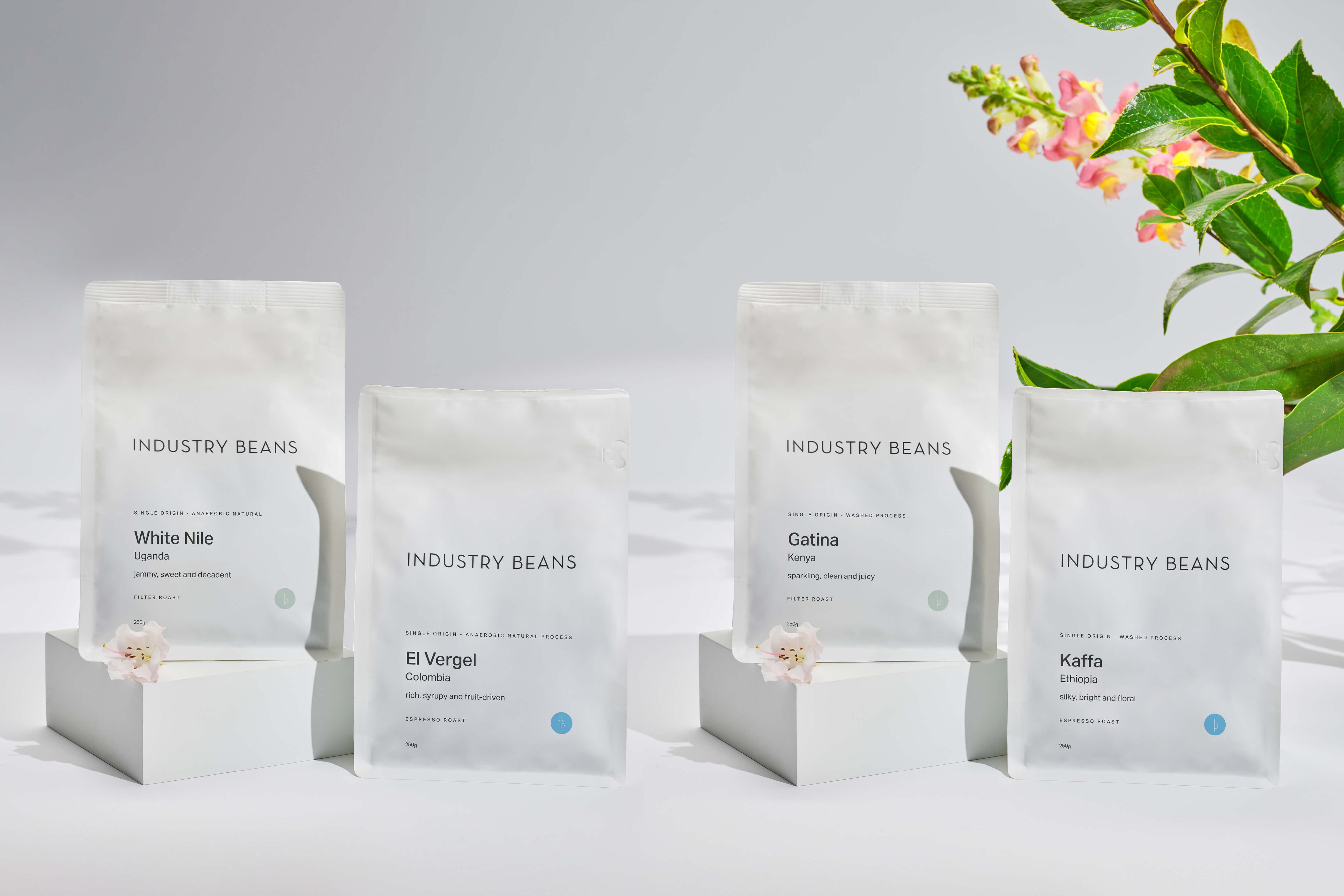 Spring collection of Single Origin Blends