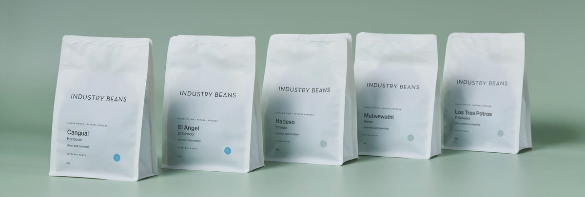 Industry Beans Single Origin Coffee Roasts. Melbourne Specialty Coffee.