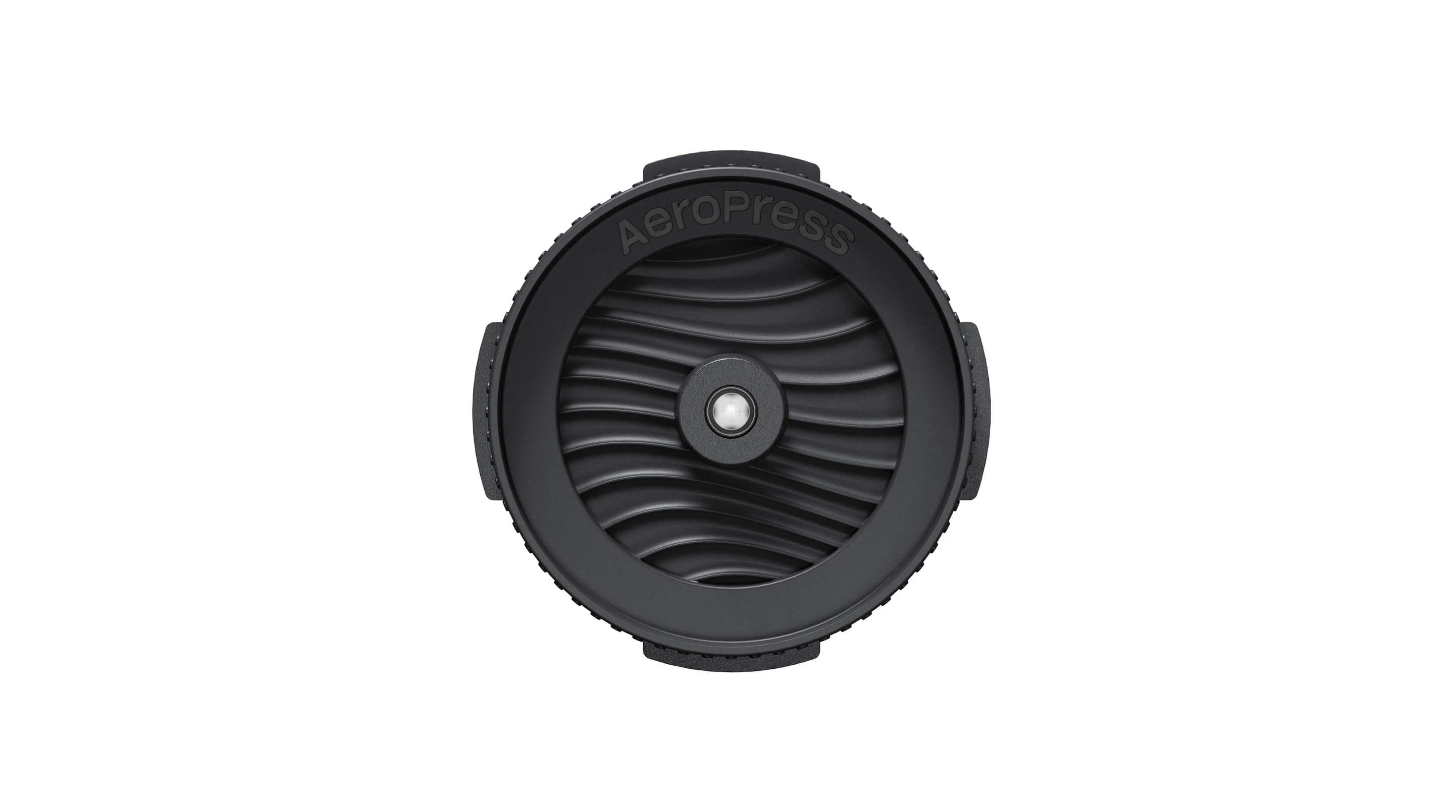 aeropress cap overhead view