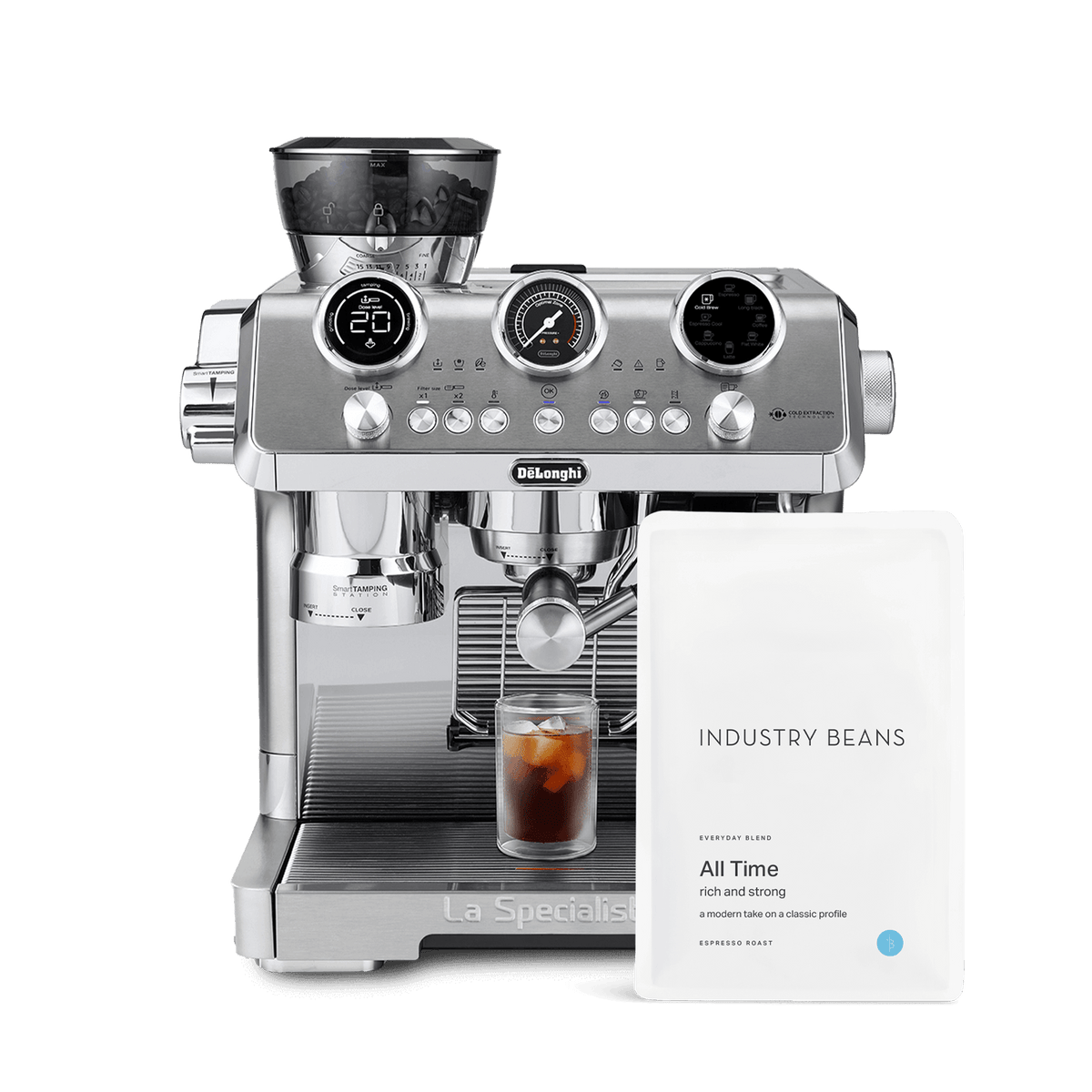 De'Longhi La Specialista Maestro Coffee Machine in Silver