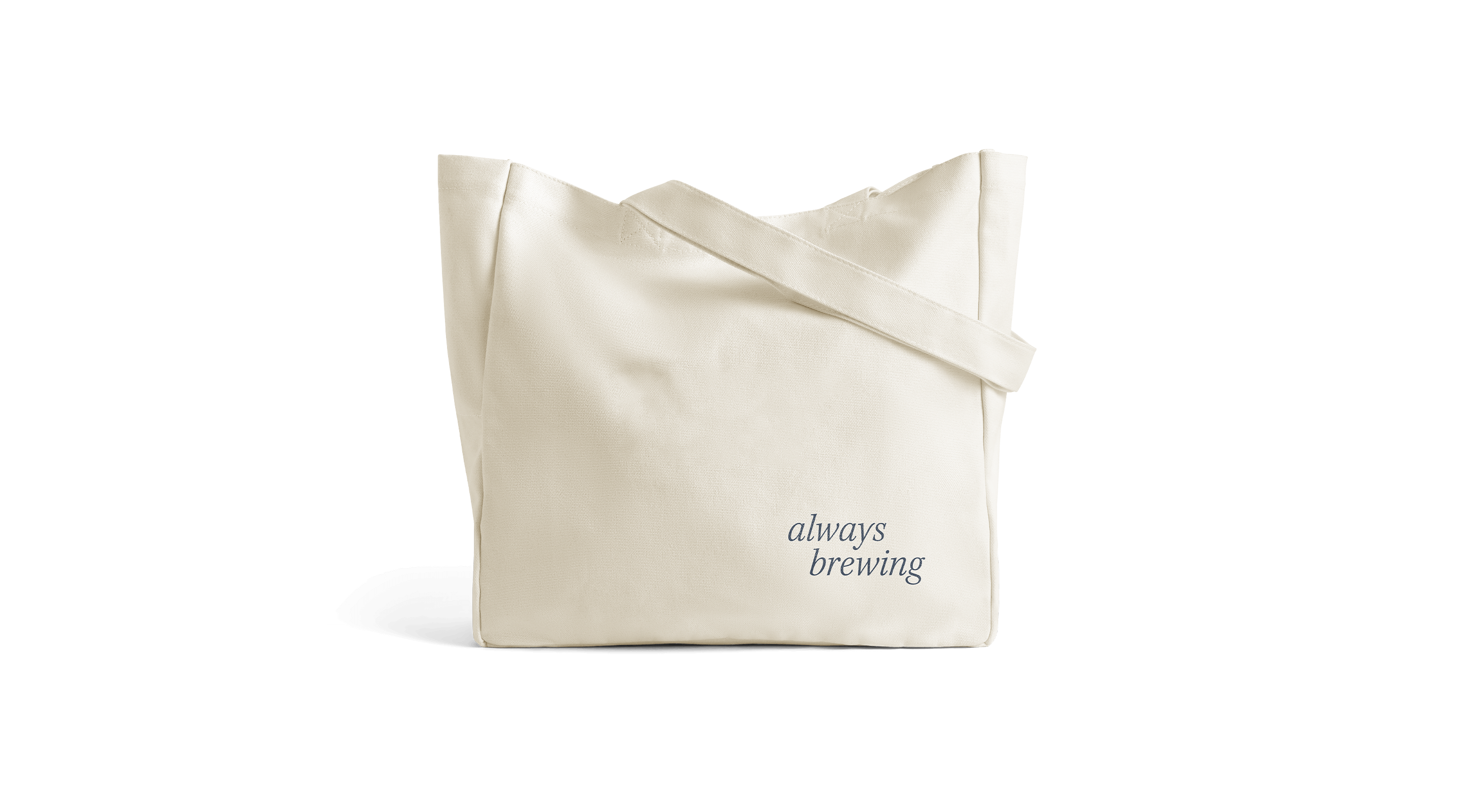 always brewing Tote Bag