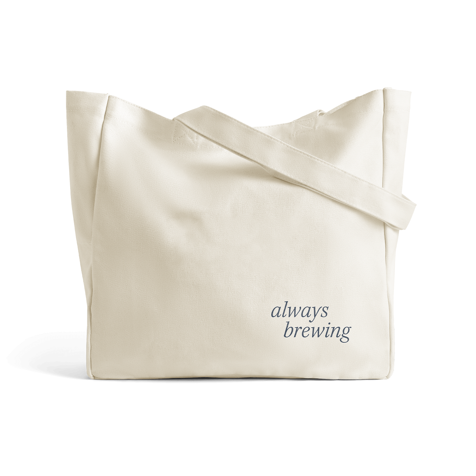 always brewing Tote Bag