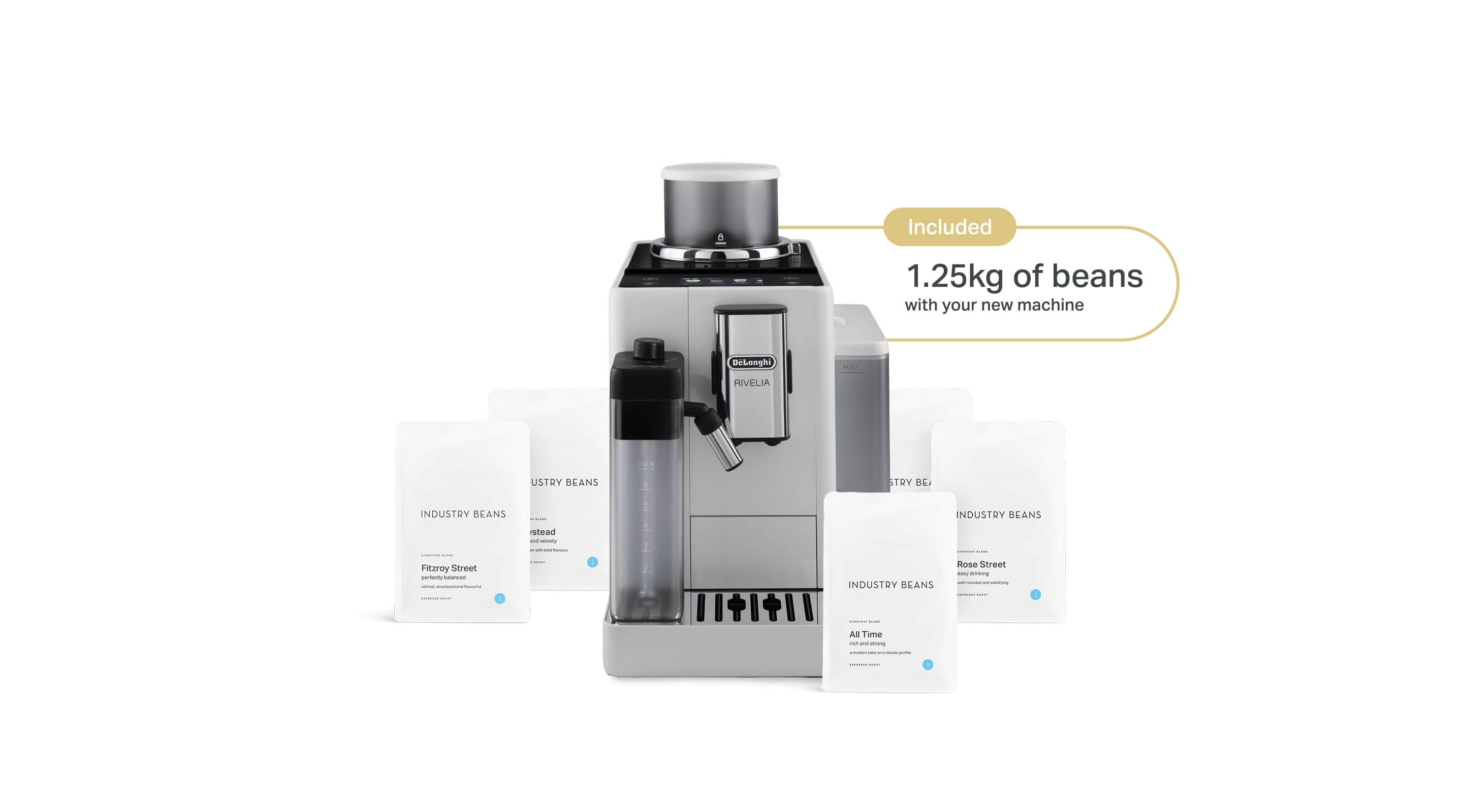 De'Longhi Rivelia Automatic Coffee Machine
