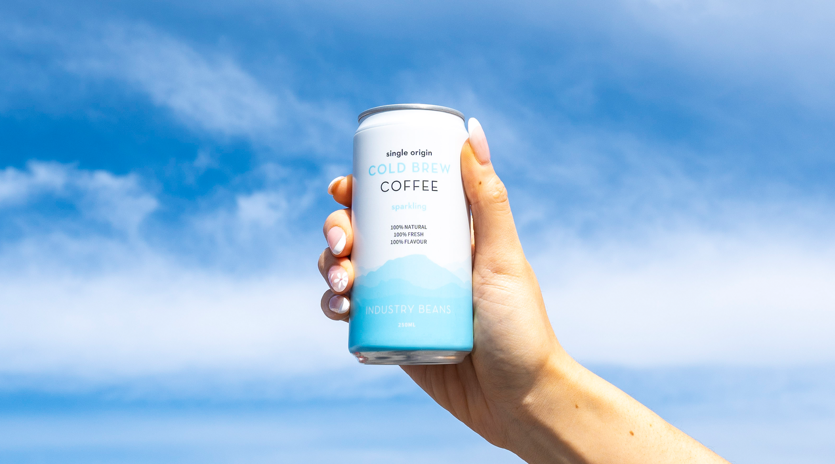 Sparkling Cold Brew Coffee Cans