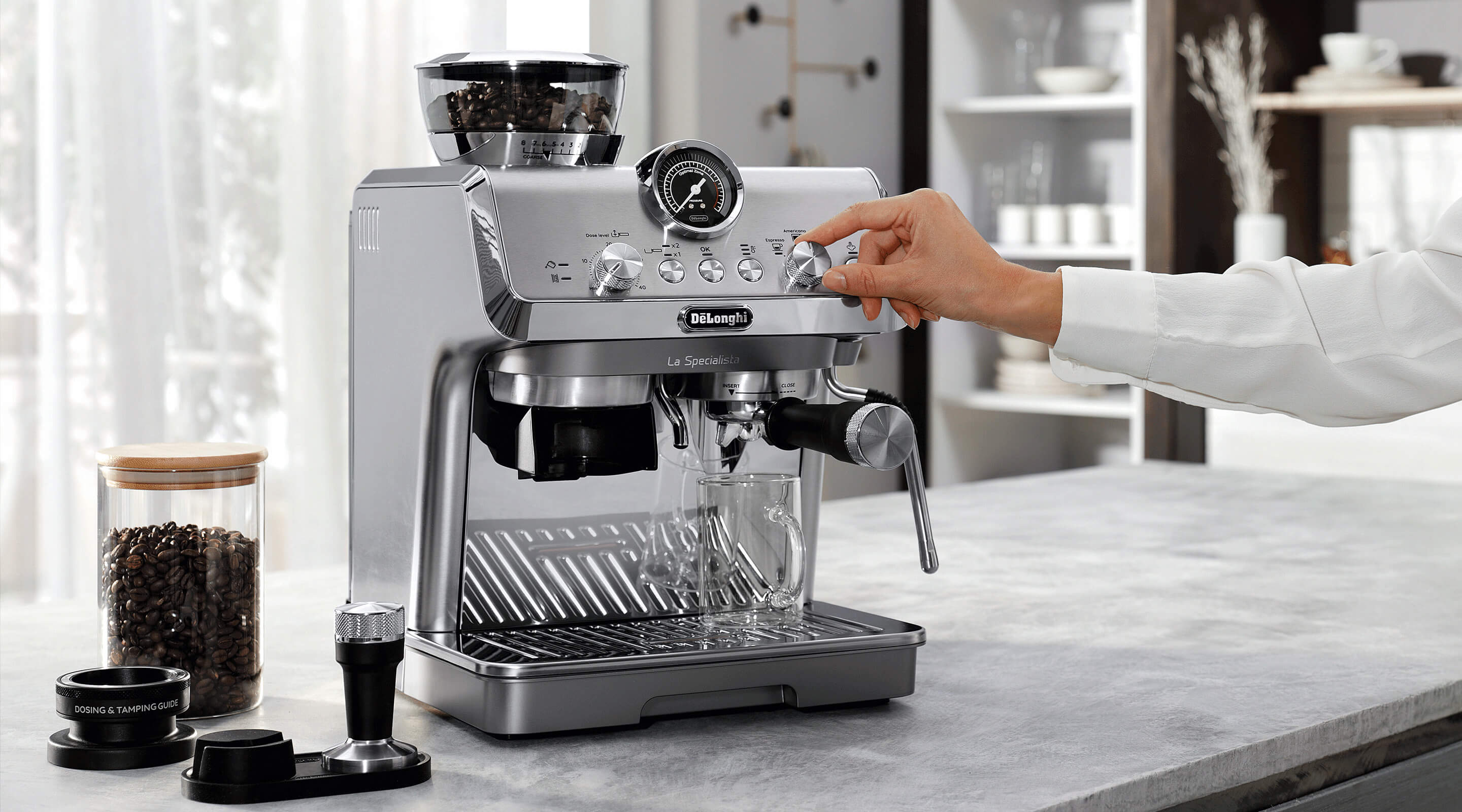 De Longhi Cold Coffee Maker Machine DeLonghi Eletta Explore