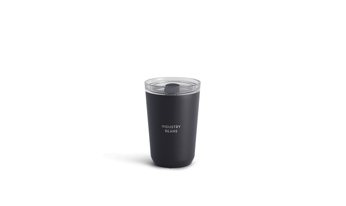 Large black Kinto Coffee Cup