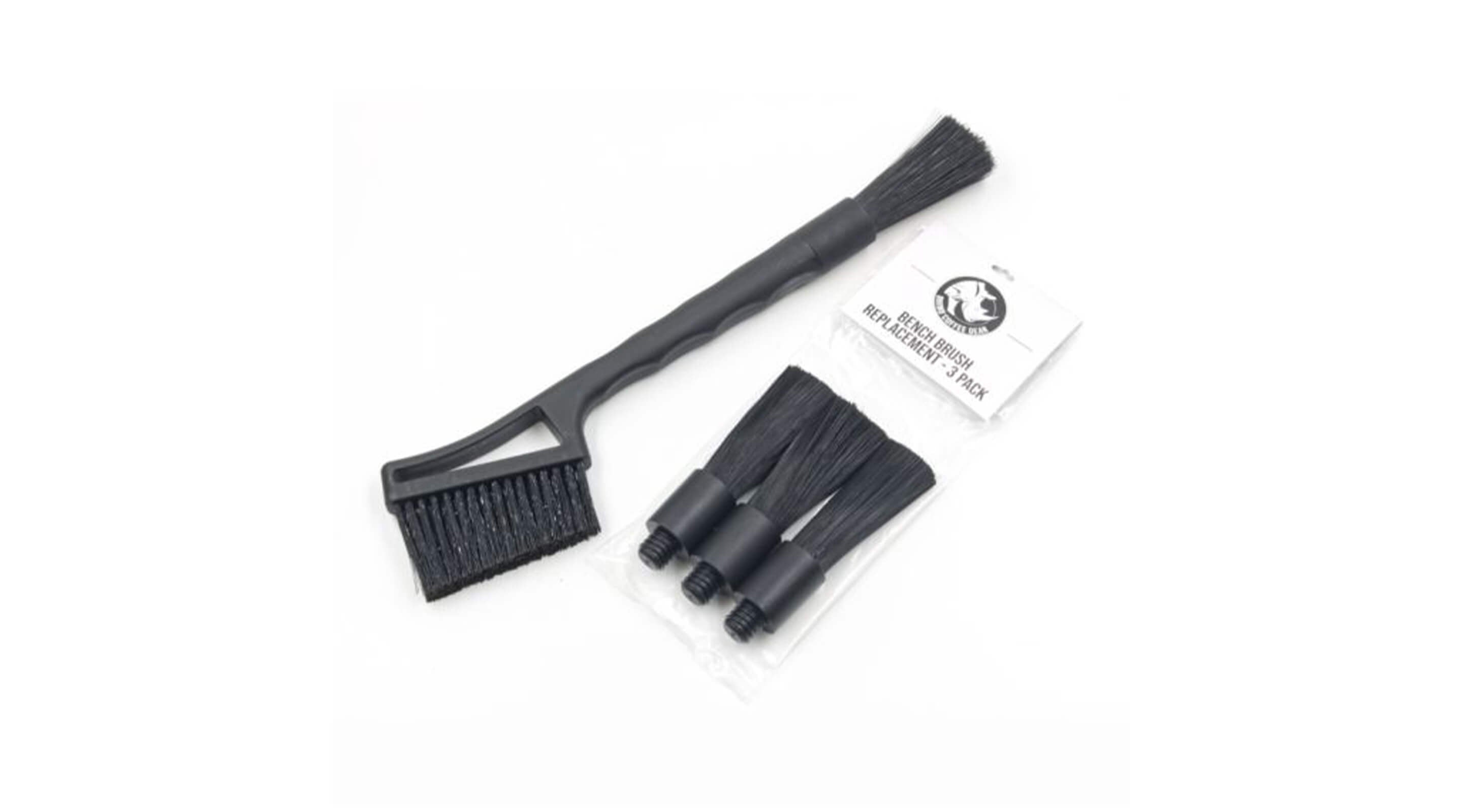 Rhino Coffee Bench Brush. Home Coffee Brewing Accessories.