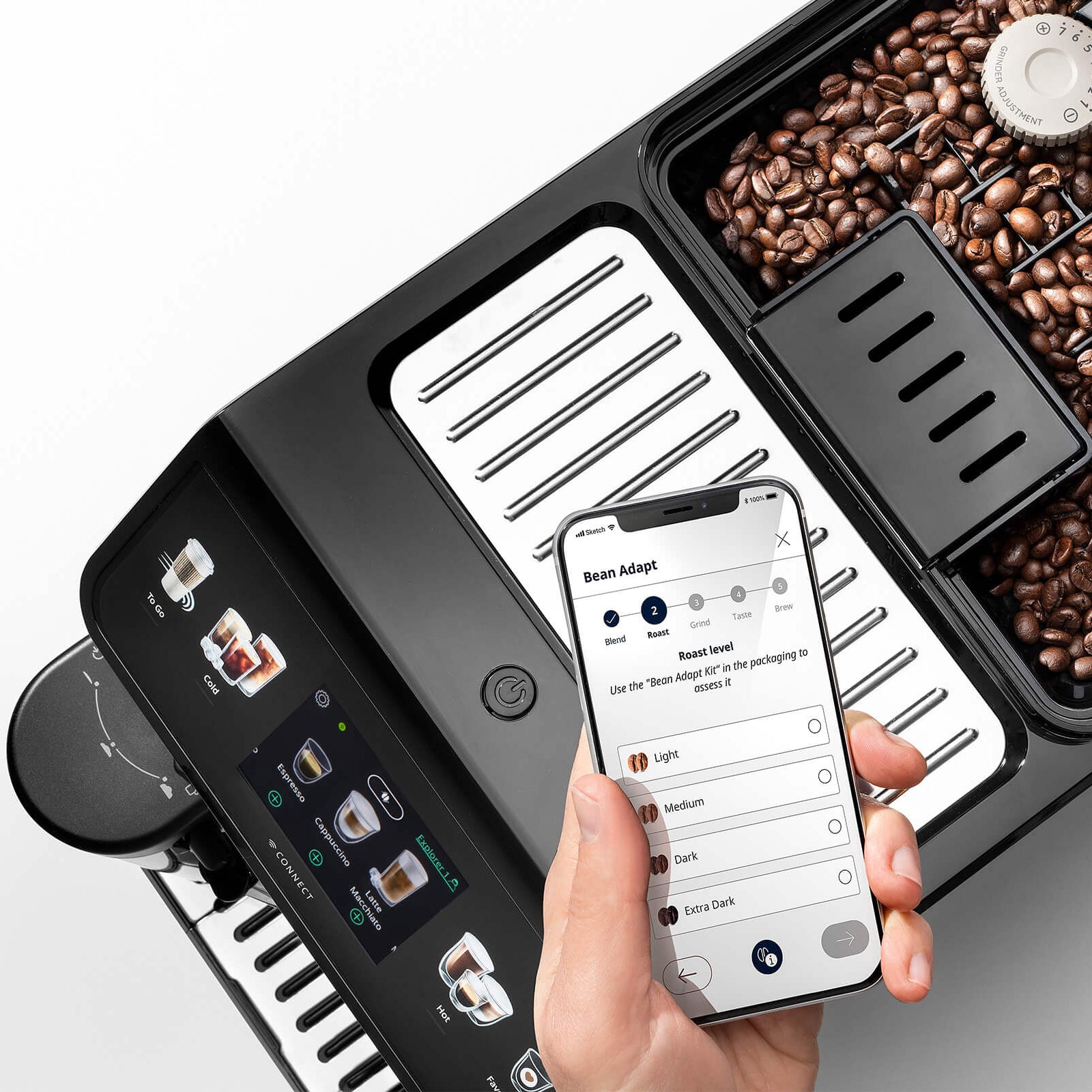 De'longhi Eletta Explore Automatic Coffee Machine with Cold Brew