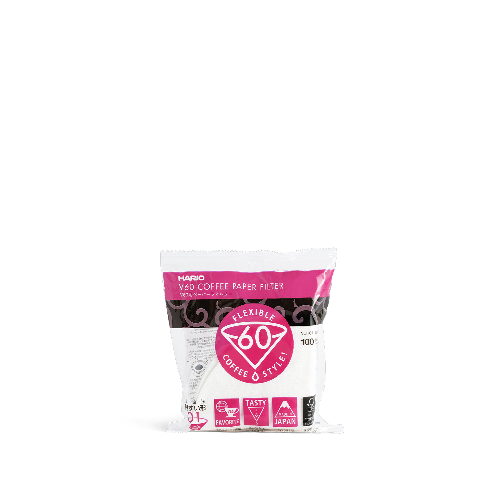 Hario 01 Filter Papers (100 pack)