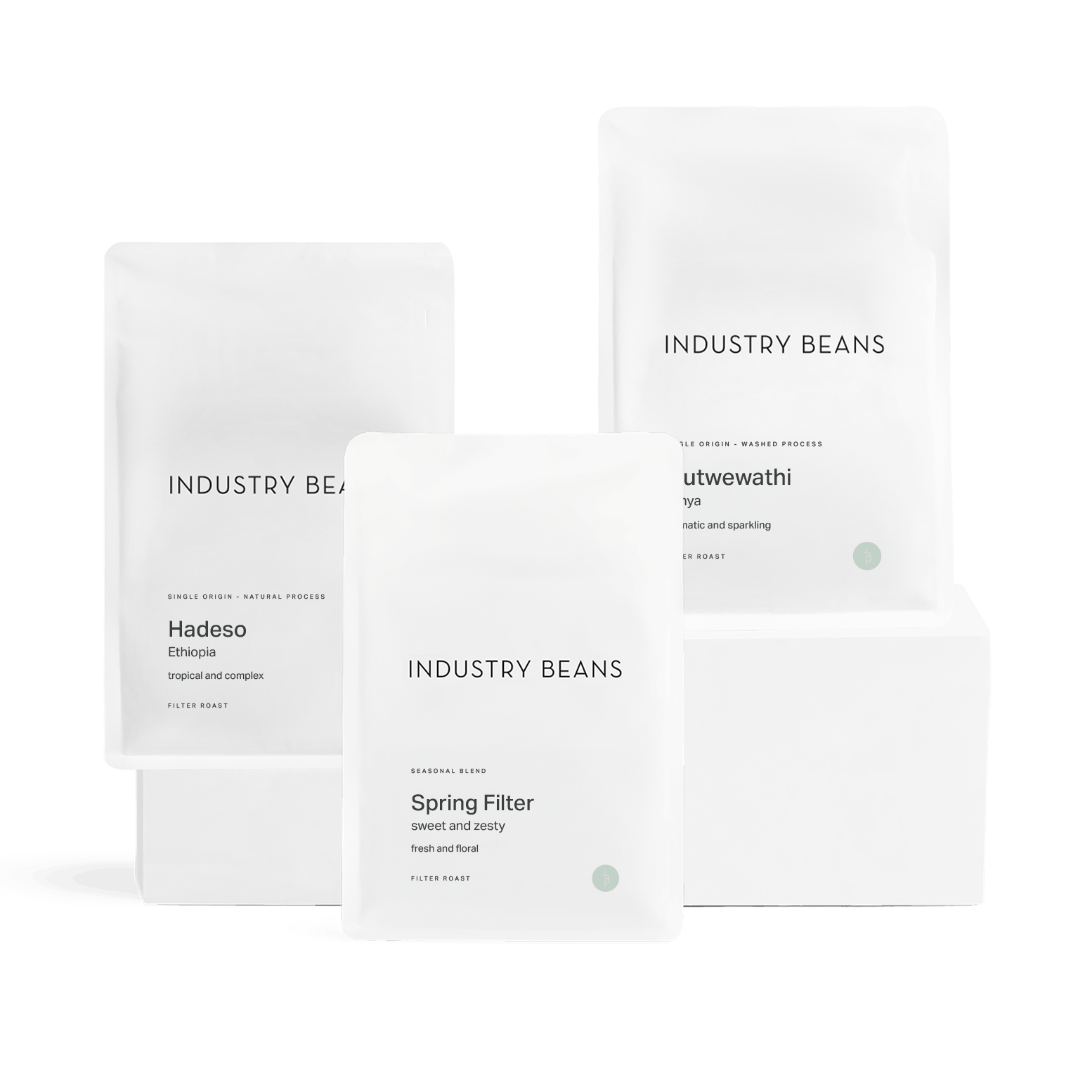 Industry Beans filter roast bundle for Spring